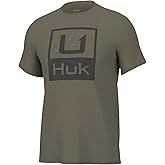 HUK Kids Performance Fishing Logo Tee, Short Sleeve T-Shirt for Kids