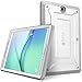 Galaxy Tab A 9.7 Case, SUPCASE Unicorn Beetle PRO Series Full-Body Hybrid Protective Case with Screen Protector for Samsung Galaxy Tab A 9.7 Dual Layer Design+Impact Resistant Bumper (White/Gray)