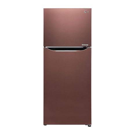 LG 260 L 3 Star Frost-Free Frost-Free Double-Door Refrigerator (GL-C292SASX, Amber Steel)