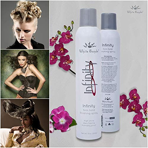 White Sands Infinity Hair Spray 2 Pack Flexible Firm Hold