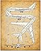 Boeing 747 Airplane - 11x14 Unframed Patent Print - Great Gift Under $15 for Aviation Geeks