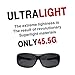 Mountec Men's Sunglasses Fit Over Glasses Polarized Lens with Premium Protection Case for Outdoor Fishing Driving