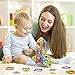 Soyee Magnetic Blocks STEM Educational Toys Magnet Building Block Tiles Gifts for 3 4 5 6 7 Year Old Boys and Girls
