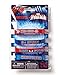 Marvel's Ultimate Spider-Man Birthday Party Rubber Bracelet Favour, Pack Of 4, Blue/Red , 2.5 