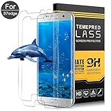AOFU Samsung Galaxy S7 Edge Tempered Glass Screen Protector, [Bubble-Free][9H Hardness][Anti-Scratch] Wet Applied HD Clear Film Screen Protector for Galaxy S7 Edge[2 Pack]