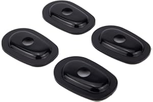 Aharon Motolumino Motorcycle LED Turn Signal Mounting Brackets 4-Pack | Compatible with Yamaha, M8/M10 Thread | Tight Fit in Original Turn Signal Locations | Bike Indicator Lights | Blinkers