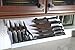 Under Cabinet Knife Storage - Multiple Sizes and colors available (White, Small)