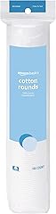 Amazon Basics Cotton Rounds, 100 Count (Previously Solimo)