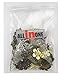 ALL in ONE Mixed Antique Bronze/Gold/Platinum Alloy Pendants Beads Charms Chains Connectors Jewelry Findings 50 Grams