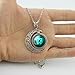 Moon Pendant Circling Sharks Necklace Shark Jewelry Ocean Pendant Best Friend Jewelry Gifts for BFF