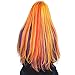 Costume Agent Adult Halloween Rapper tekashi69 Deluxe Costume Accessory Wig