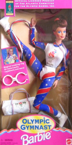 Barbie Olympic Gymnast Barbie Doll (Auburn Hair 1995)