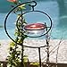 Best Hummingbird Feeder Stand - Easy-to-Use & Plants in Ground - Universal-Fit & Beautiful to See in Your Backyard or Garden