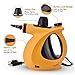 Ymiko Handheld Multi-Purpose Pressurized Steam Cleaner with 9-Piece Accessories for Stubborn Stains Removal in Bathroom, Kitchen, Surfaces, Floor, Carpet & Much More, Orange