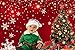 Kate 7x5ft Christmas Backdrops for Photography Snowflake Red Photo Backdrop Studio Background