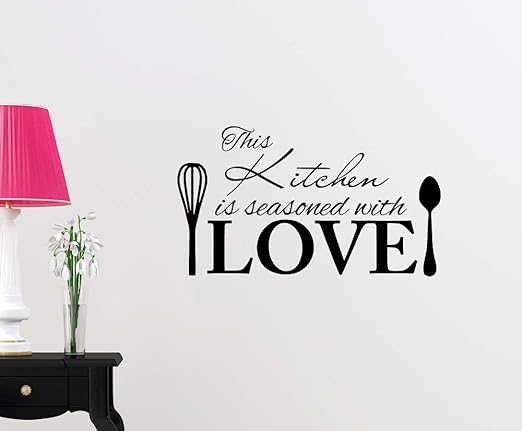 Amazon Com Simple Expressions Arts Wall Vinyl Decal This Kitchen