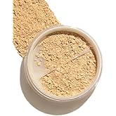 Emani Loose Powder Foundation Makeup for Sensitive Skin, Skin Perfecting, Natural Mineral Foundation with Buildable Coverage, Oil Control, Talc Free, Cruelty-Free & Vegan, Bisque