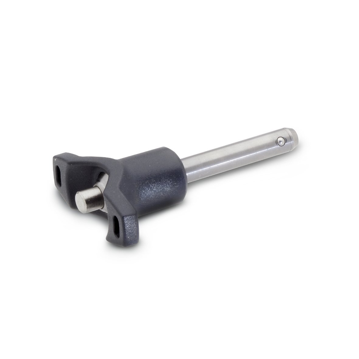 Ganter Standard Elements GN 113.7 12 Stainless Steel Ball Locking Pin Pack of 1, Black