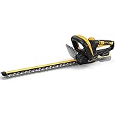 22-Inch Cordless Hedge Trimmer (No Battery), Compatible with DeWalt 20V Battery, 180° Rotating Handle, 0.63" Cutting Capacity