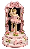 The San Francisco Music Box Company Ballerina and Bows Musical Figurine