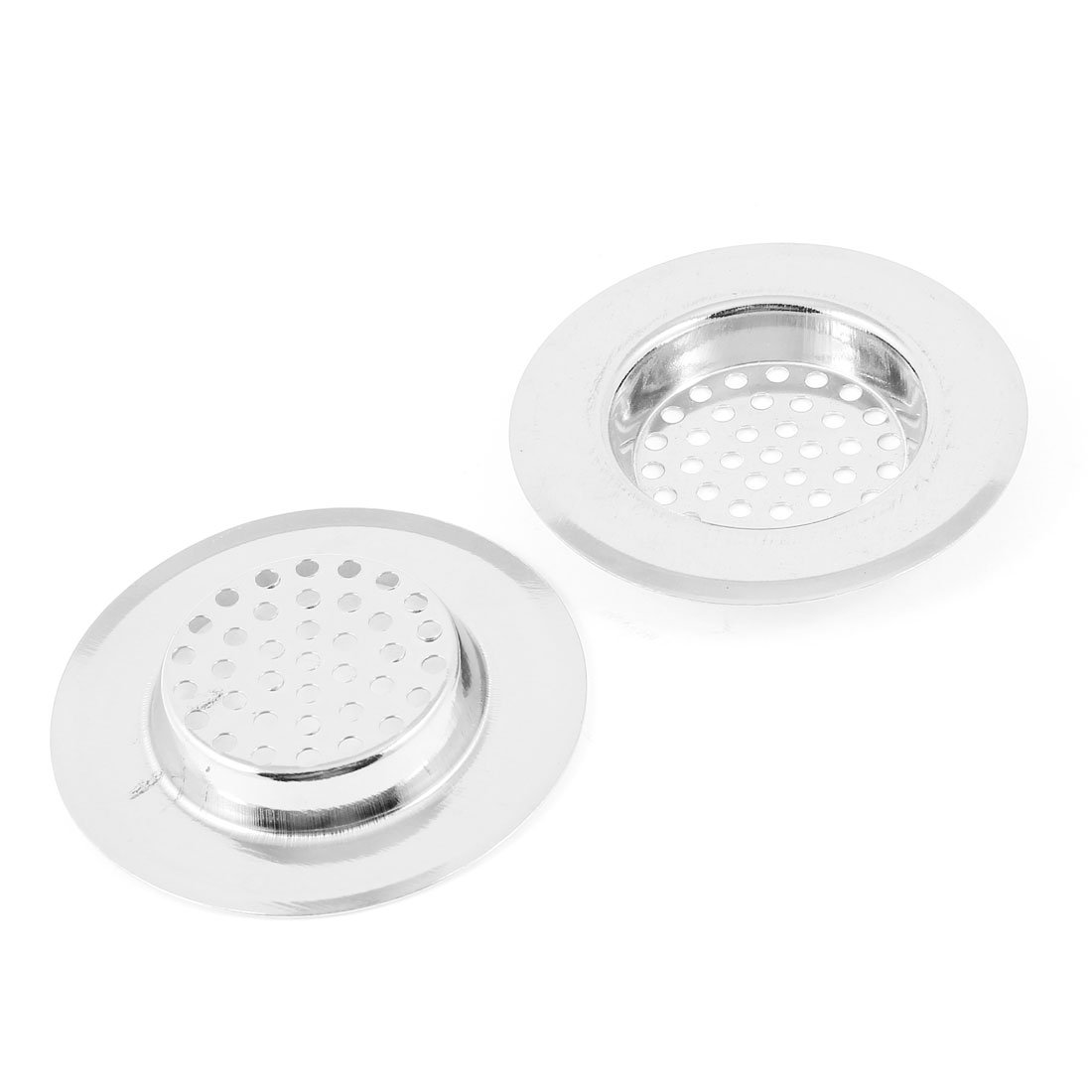 sourcing map 65mm Dia Bath Water Drain Stopper Disposal Sink Basin Strainer 2 Pcs