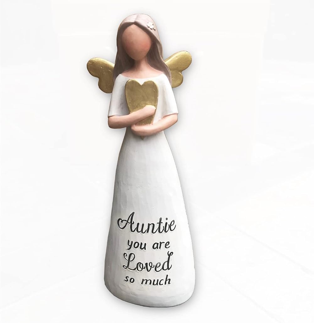 Gemini Gifts Auntie Angel Figurine Ornament Collectible Gift 13.5cm