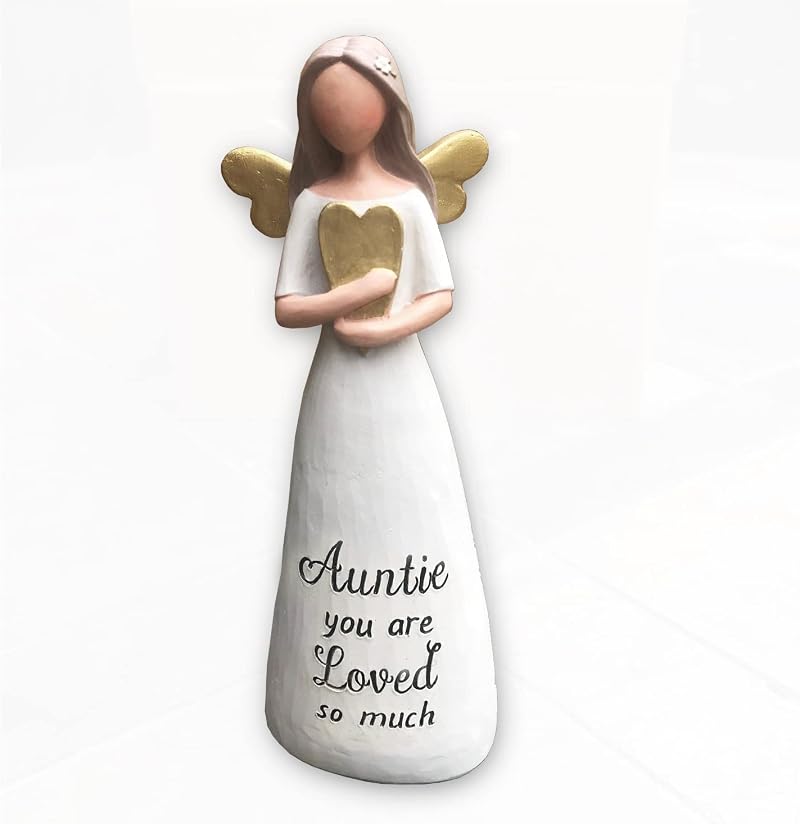 Gemini Gifts Auntie Angel Figurine Ornament Collectible Gift 13.5cm