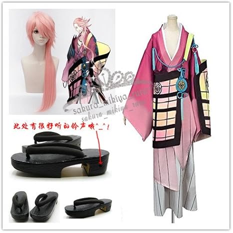 Amazon コスプレ衣装刀剣乱舞 宗三左文字 耳飾り 靴 ウィッグ オーダーサイズ可能 クリスマス ハロウィン イベント仮装 コスチューム コスプレ 仮装 通販