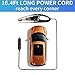 Gugusure Car Vacuum Cleaner High Power, 5000PA Portable Auto Vacuum Cleaner for Cars w/Led Light, 120W 12V Mini Handheld Vacuum for Car Interior Cleaning, Carry Bag/Stainless Filter/16.4ft Long Cord