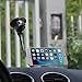 Magnetic Cup Mount, iKross 3 in 1 Extra Long 12-inch Arm Car Cup Holder/Gel Pad Windshield/Dashboard Universal Mount Kit for Apple iPhone Samsung Google Nexus HTC and more