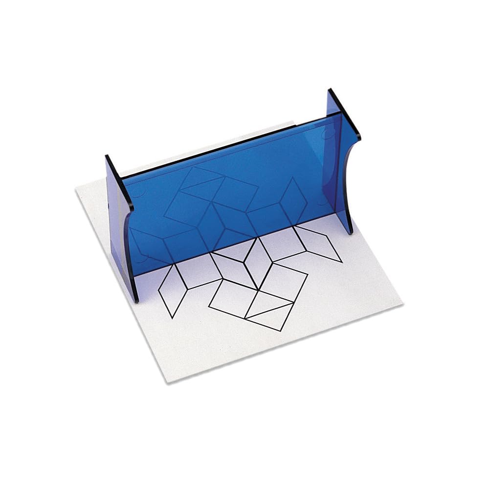 Learning Resources GeoReflector Mirror. Geometry Tool, Easy Tracing Gadget, Trace Images and Shapes. Reflections, Symmetry and Congruence