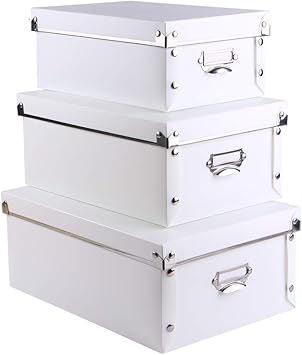 SEEKIND Office Storage Boxes 