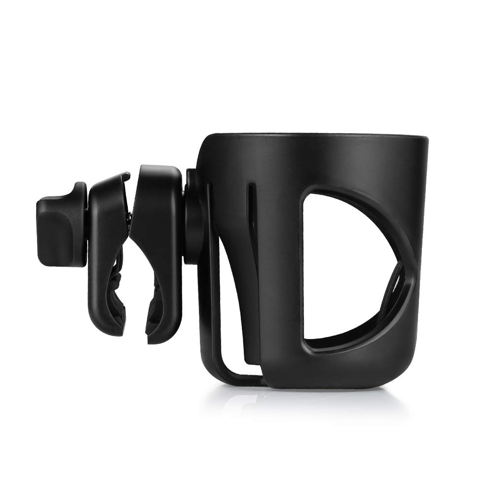 Accmor Universal Walker Cup Holder, Wheelchair Cup Holder, Rollator Cup Holder, 360° Rotatable Bottle Holder for Wheelchair, Walker, Rollator, Mobility Scooter