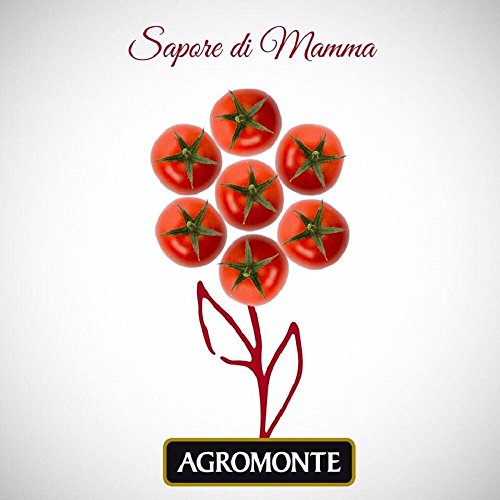 Agromonte Authentic Italian Cherry Tomato Pasta Sauce (Ricotta Cheese)- Taste of Italy Gourmet Foodie and Chef Gift - Certified Kosher, Gluten-Free, All Natural 20.46oz (2 pack)