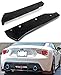 Fits for 2013-2016 Subaru BRZ & Scion FR-S FRS 86 JDM Rear Bumper Aero Side Aprons
