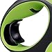 FLEXI New Comfort Retractable Dog Leash (Tape), 16 ft, Medium, Green, Green (CF20T5.250.G)