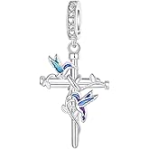 GOINEVA Coffee Cup Computer Dangle Pendants Beads Perfume Bottle Dragon Charms 925 Sterling Silver Bead Fits Women's Charm Bracelet & Necklace Jewelry Gifts for Women