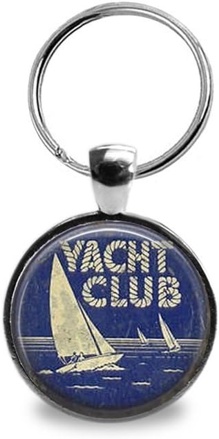 Yacht Club Key Chain