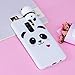 Soft TPU Case for Galaxy S9 Plus,3D Flexible Rubber Case for Galaxy S9 Plus,Herzzer Premium Stylish Cute Panda Printed Slim Fit Shockproof Scratch Resist Silicone Bumper Back Cover