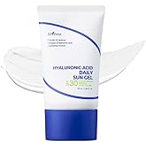 ISNTREE Hyaluronic Acid Daily Sun Gel 50ml, 1.69 fl oz | SPF 30 | Korean Skincare | Moisturizing | No White Cast | Lightweight | Mild Formula | Daily SPF | Korean Sunscreen | Broad Spectrum