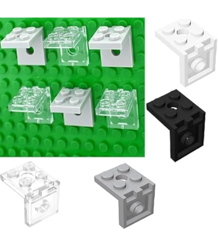 Amazon.com: Feleph 60pcs Plates Parts Tile Modified 3x4 with 4