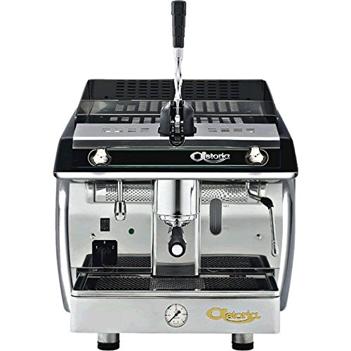 Click Here to See More Images Astoria Gloria Lever Piston AL1 1 Group Espresso Machine Black Gas 110V, 2000W