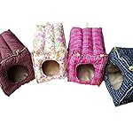 Amariver Hammock Hanging Bed Toy House Cage for Rabbit Guinea Pig Ferret Small Animals