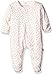 Magnificent Baby baby boys Magnetic Fastener Cotton Footie, Bedford Floral, 0-3M 8-12 lb US
