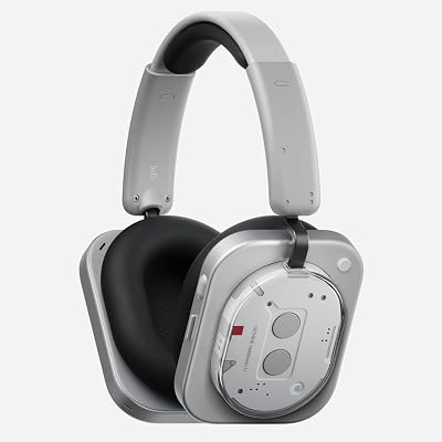 Headphone (1) Kabellose Over-Ear Kopfhörer mit ANC, bis zu 80h Akkulaufzeit, Hi-Res, Raumklang, wasserfest – Weiß