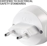 Go Travel EU Electric Shaver Adaptor 2 Pin To 2 Pin Plug Converter view 4