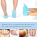 Gel Heel Sleeves and Gloves，Happon Soft Cotton with Thermoplastic Gel For Dry Heels, Cracked heels, Dry Hands and Cuticles, Dry Skin, Gel Lining Infused with Essential Oils and Vitamins