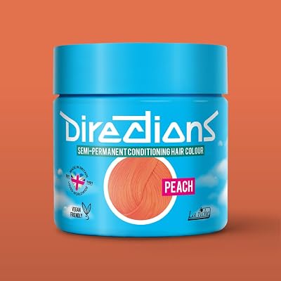 La Riche Directions Peach Semi-Permanent Hair Colour 100ml Tub