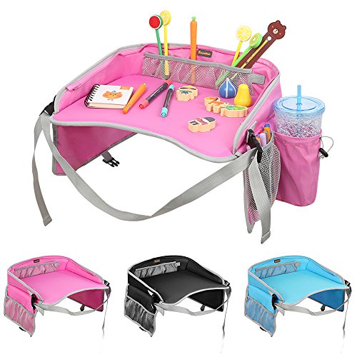 Buy Kids Travel Tray EocuSun Childrens Snack Play Trays with Mesh