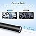 5.0MP Wireless Endoscope, DEPSTECH HD WiFi Borescope, 16 Inch Focal Distance, Snake Inspection Camera with Semi-Rigid Cable and 2600mAh Battery for Android & iOS Smart Phone & Tablets-16.4ft